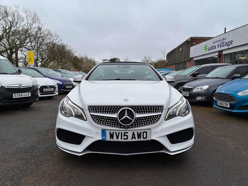 Usado Mercedes E220 AMG line 2015 Branco Cabrios