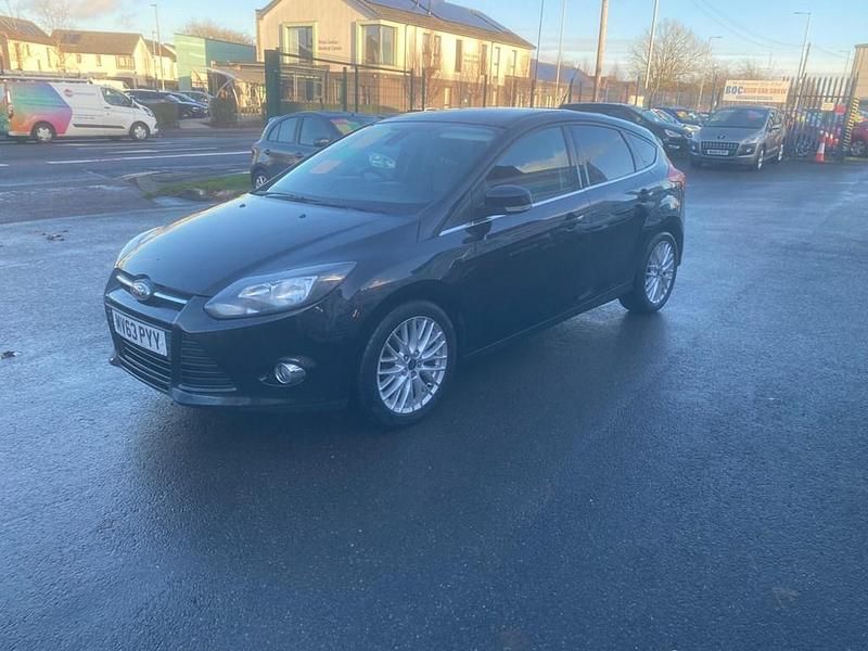 Used Ford Focus Zetec 2014 Black Hatchback