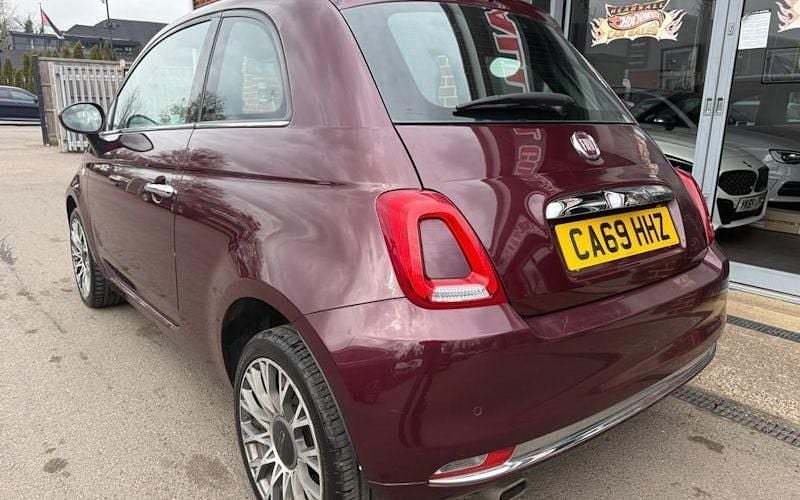 Used Fiat 500 Club 69 HP (50 kW) 2019 Red Hatchback