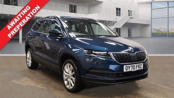 Blue Used 2020 Skoda Karoq SE L SUV | £13,000 (Fair price) - Image 1/1