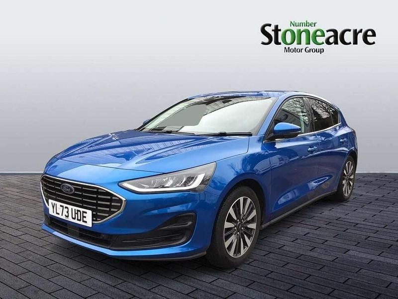 Used Ford Focus Titanium X 123 HP (90 kW) 2024 Blue Hatchback
