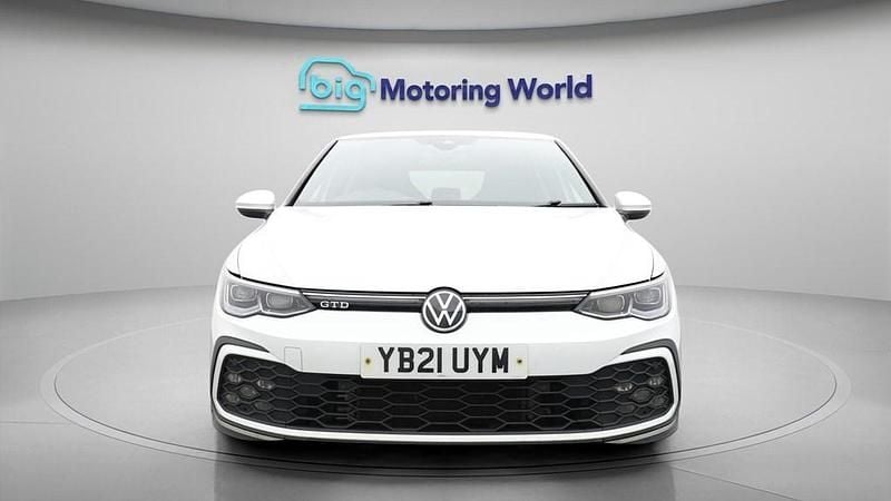 Used VW Golf VII GTD 200 HP (147 kW) 2021 White Hatchback