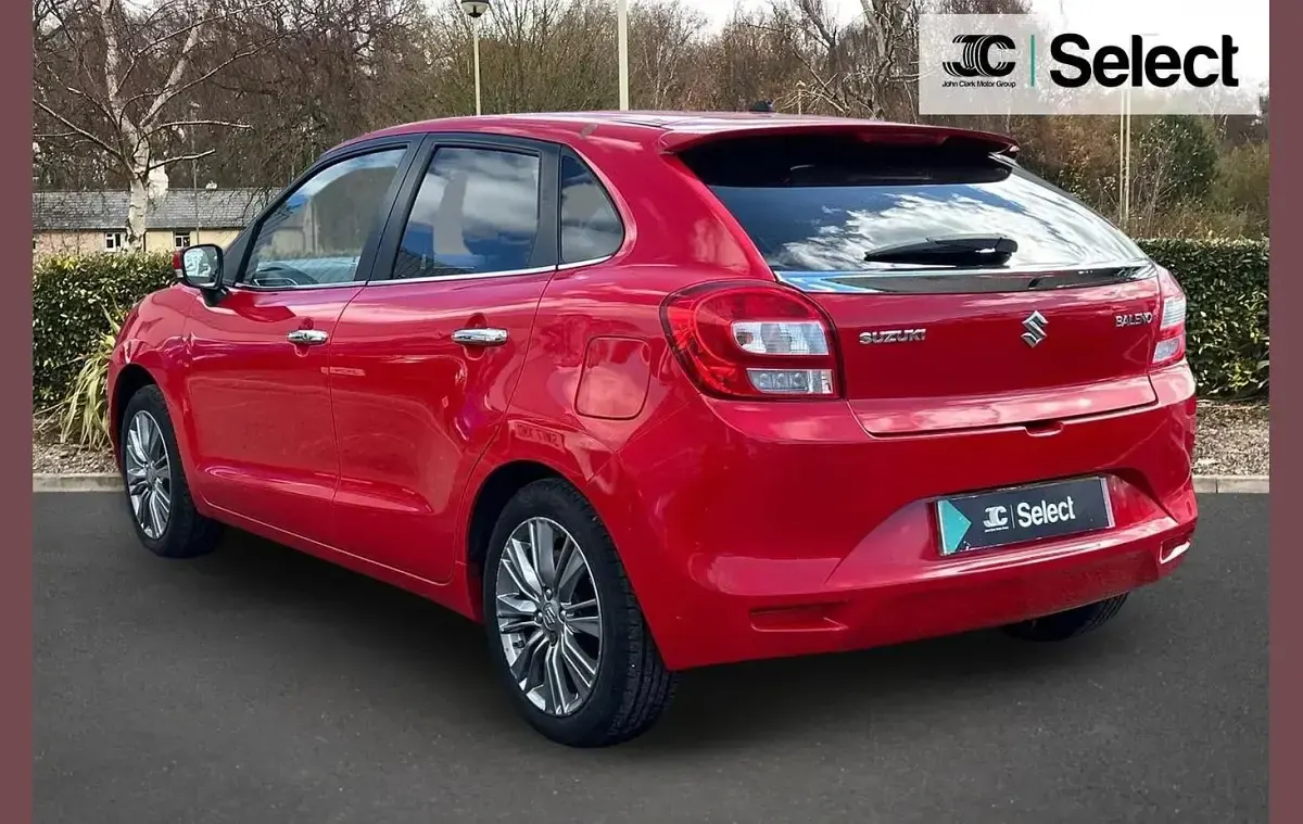 Używany Suzuki Baleno SZ5 111 KM (81 kW) 2017 Czerwony Hatchback