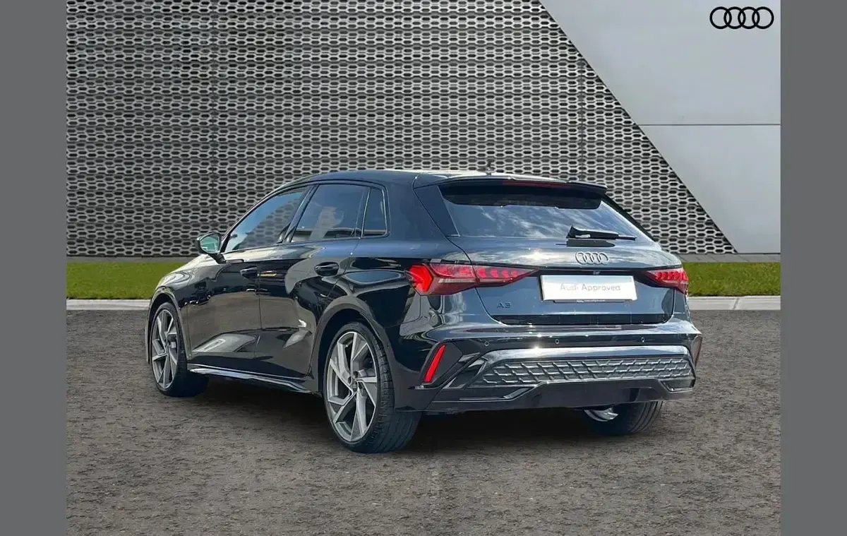 Used Audi A3 Black Edition 147 HP (108 kW) 2025 Black Hatchback