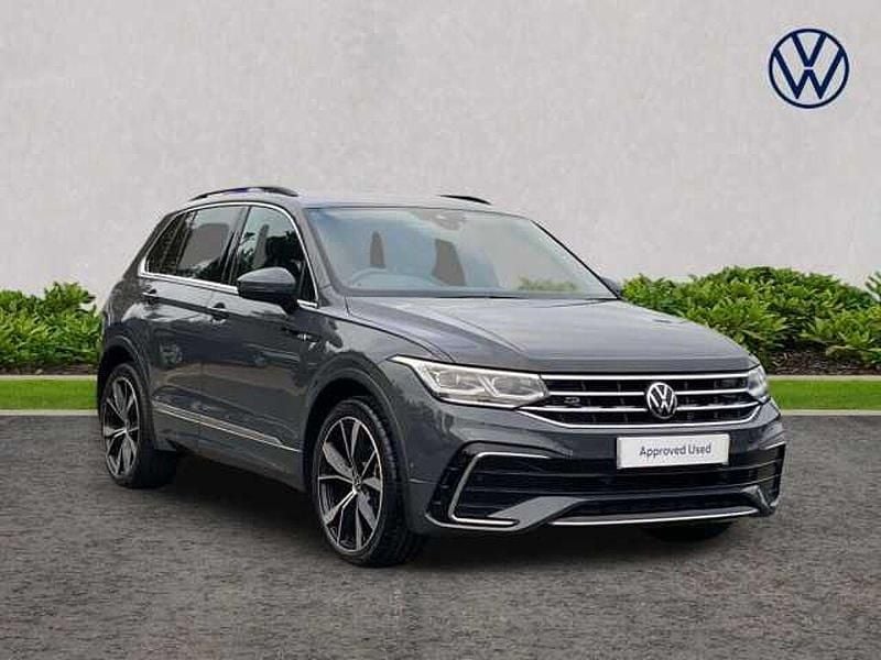Grey Used 2023 VW Tiguan R-line Edition SUV | £24,990 (Good price) - Image 1/4