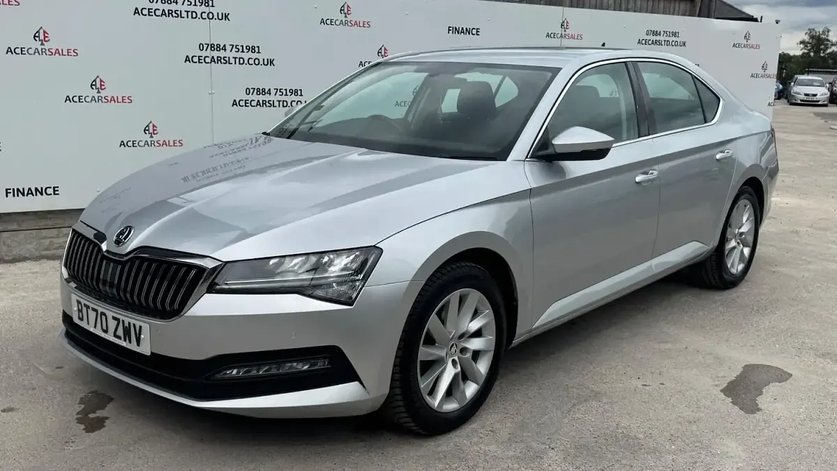Used Skoda Superb SE 147 HP (108 kW) 2021 Silver Hatchback
