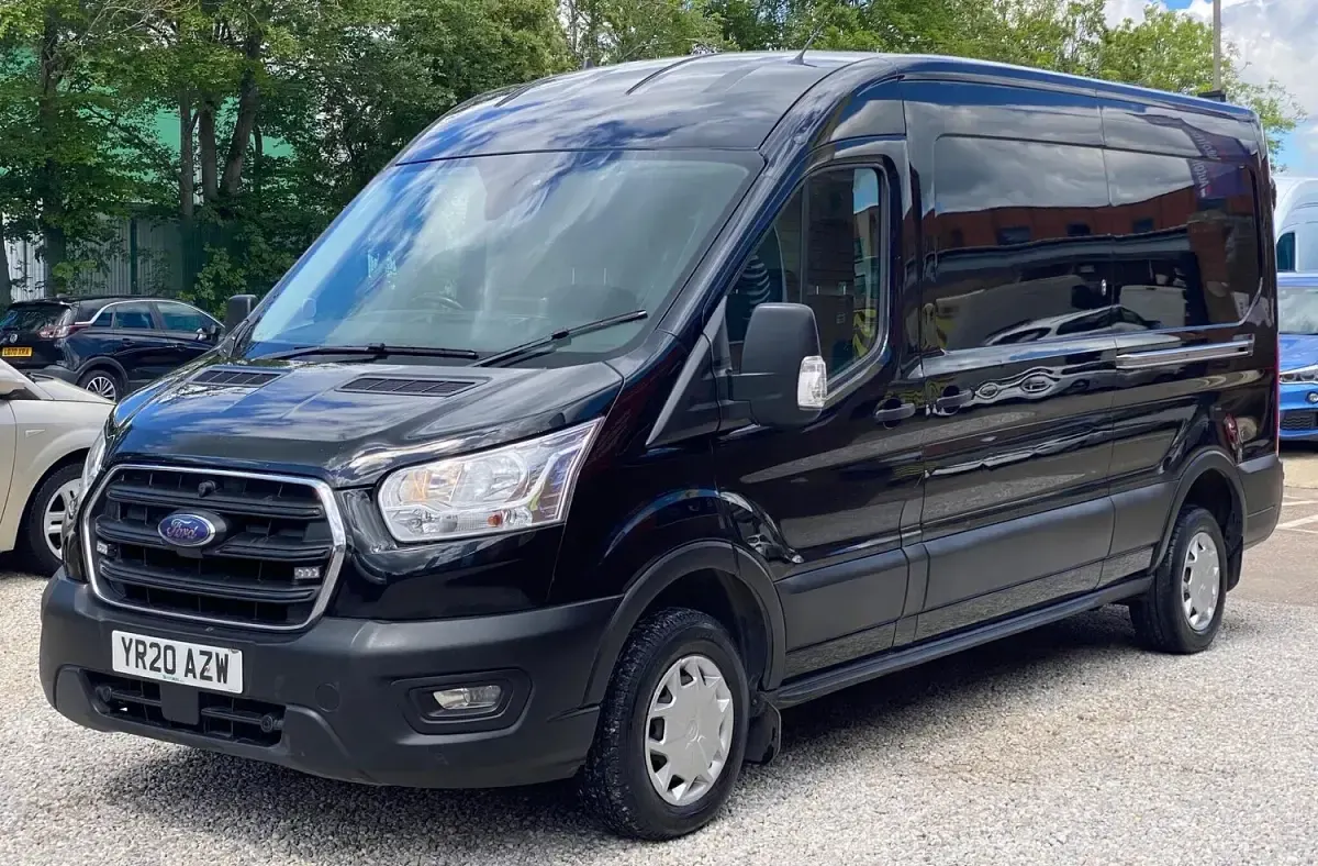 Used Ford Transit Trend 130 HP (95 kW) 2020 Black Van