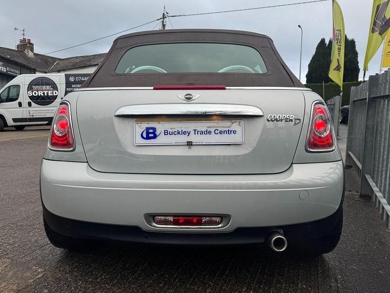 Used Mini Cooper D Cabriolet 112 HP (82 kW) 2014 Silver Cabriolet