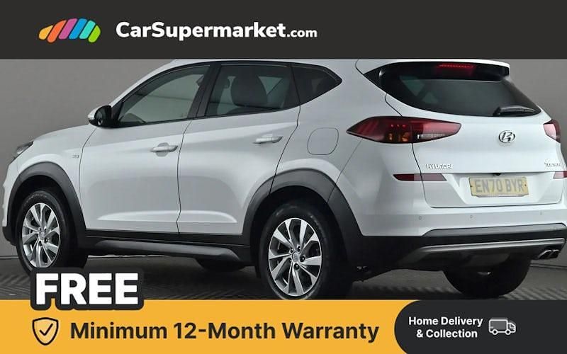 Used Hyundai Tucson SE 116 HP (85 kW) 2020 White SUV
