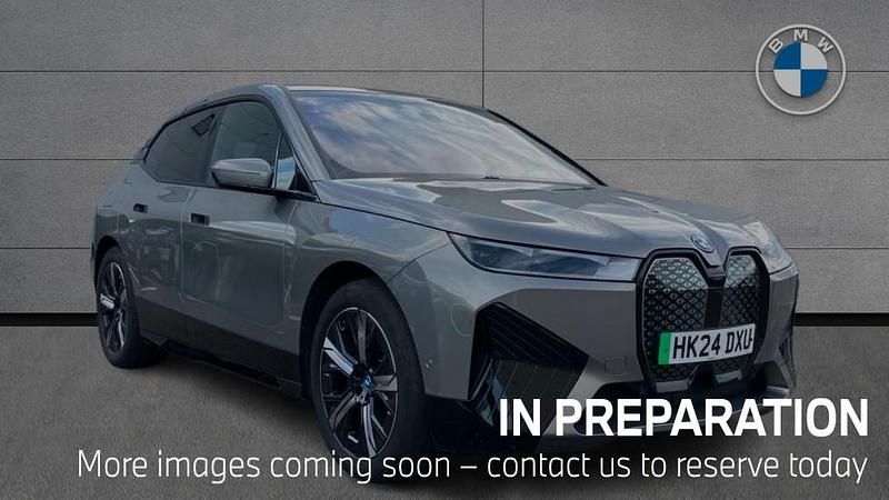 Grey Used 2024 BMW iX M Sport SUV | £37,335 (Fair price) - Image 1/4