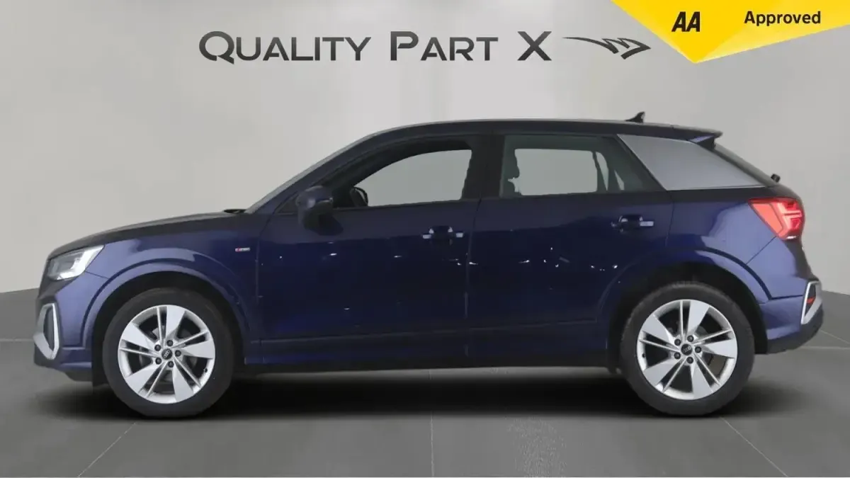 Used Audi Q2 S-Line 150 HP (110 kW) 2023 Blue SUV