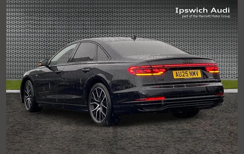 Used Audi A8 Black Edition 282 HP (207 kW) 2025 Black Sedan