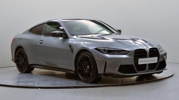 Grey Used 2022 BMW M4 Competition Edition Coupe | £51,995 (Good price) - Image 1/4