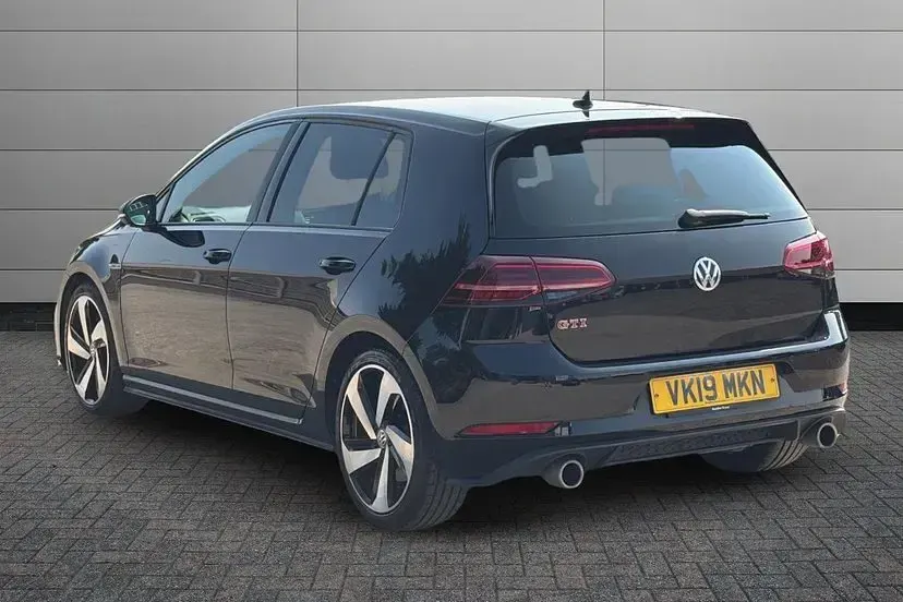Used VW Golf VII GTI 245 HP (180 kW) 2019 Black Hatchback