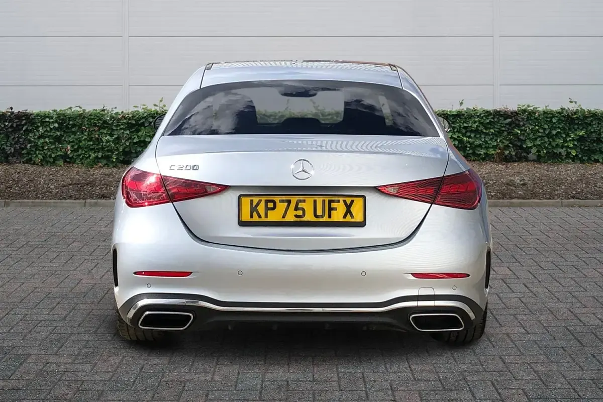 Used Mercedes C200 AMG line 204 HP (150 kW) 2025 Silver Sedan