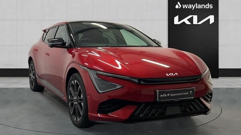 Red Used 2024 Kia EV6 GT-Line S SUV | £35,275 (A bit pricey) - Image 1/4