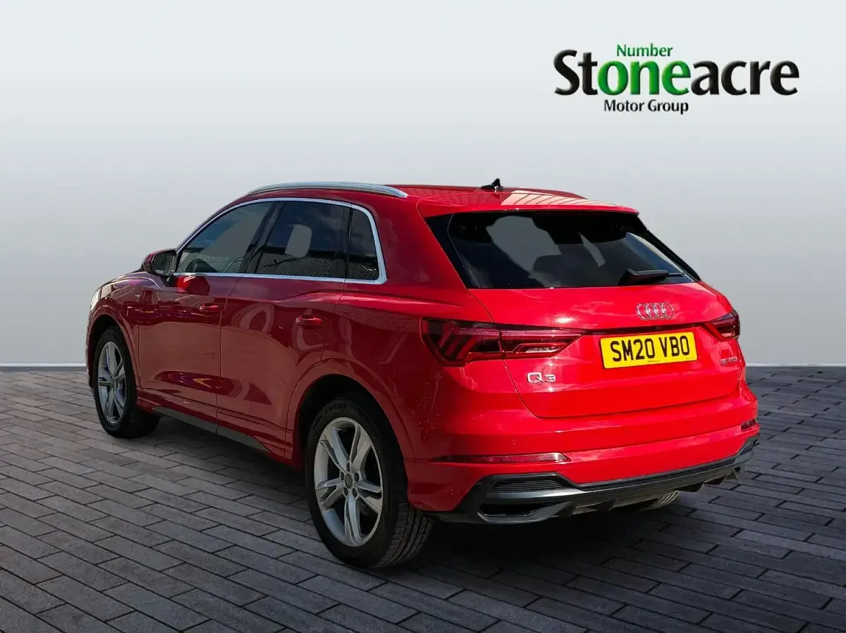 Used Audi Q3 S-Line 150 HP (110 kW) 2020 Red SUV