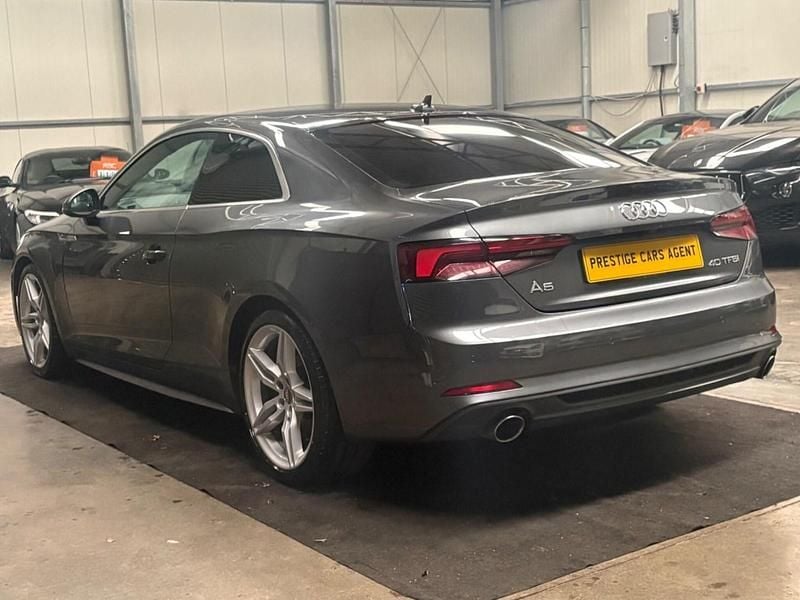 Used Audi A5 S-Line 190 HP (139 kW) 2020 Grey Coupe
