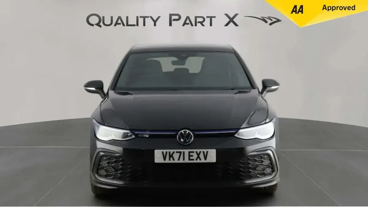 Used VW Golf VII GTE 204 HP (150 kW) 2021 Black Hatchback