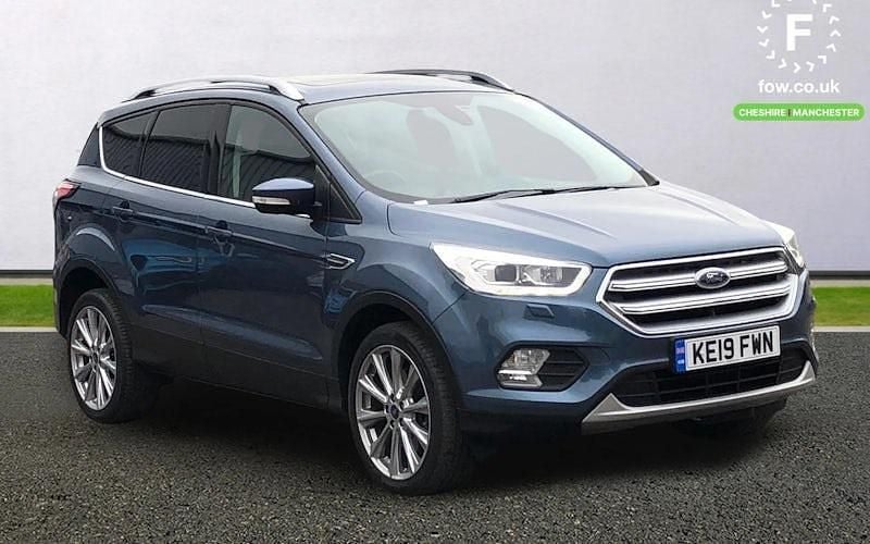 Used Ford Kuga Titanium X 182 HP (133 kW) 2019 Blue SUV