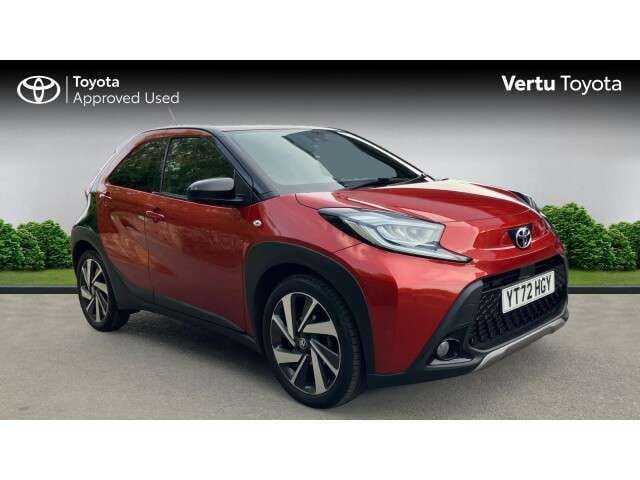 Red Used 2022 Toyota Aygo Hatchback | £13,453 (Fair price) - Image 1/4