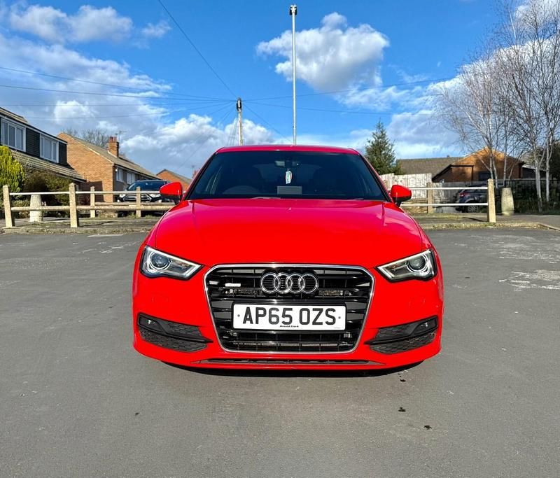 Used Audi A3 S-Line 2016 Red Hatchback
