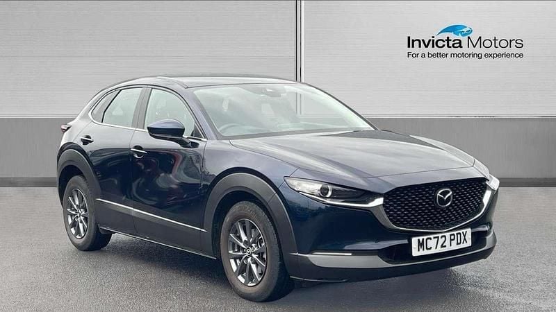 Blue Used 2023 Mazda CX-30 SUV | £15,899 (Super price) - Image 1/4