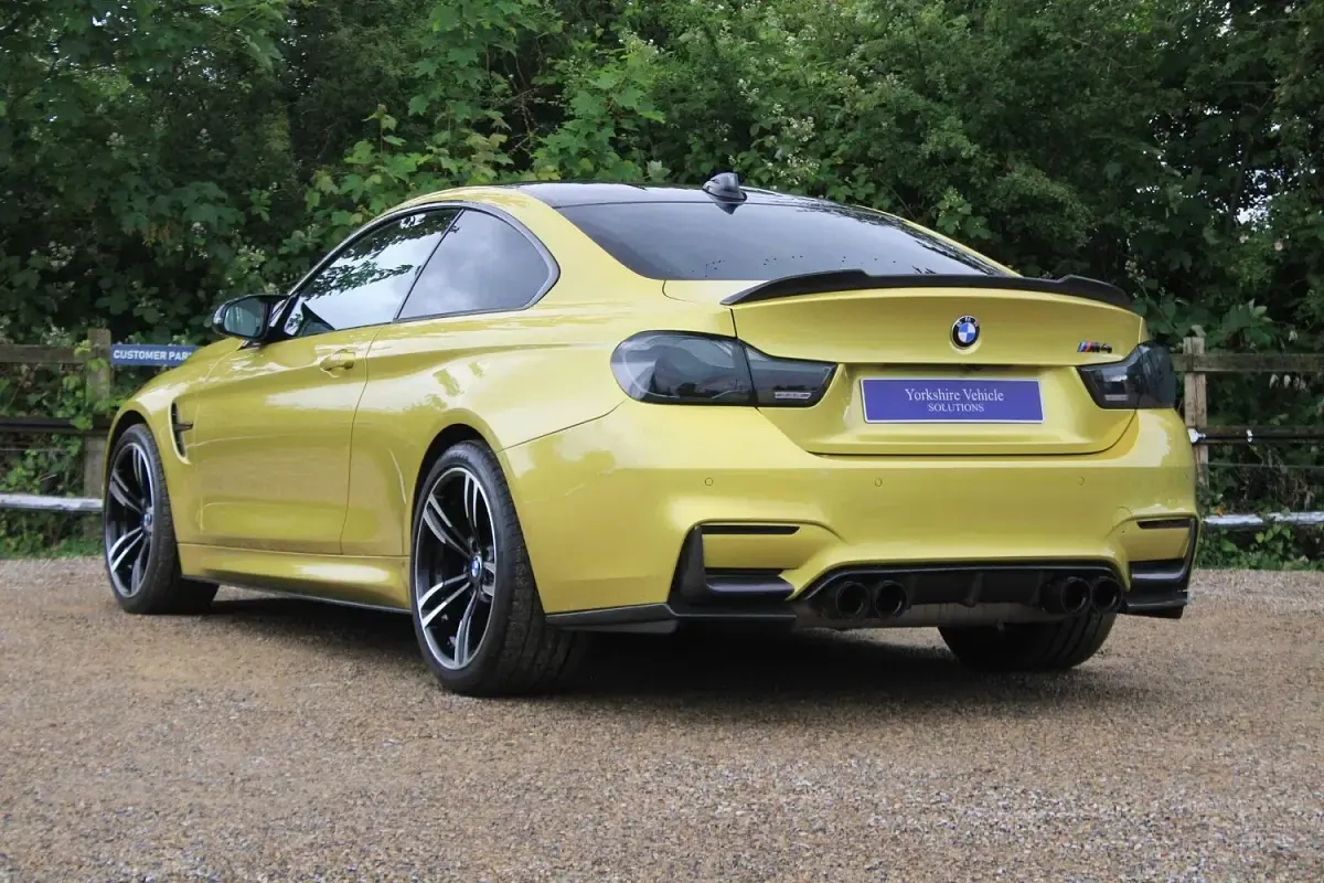 Used BMW M4 Comfort Edition 2015 Yellow Coupe