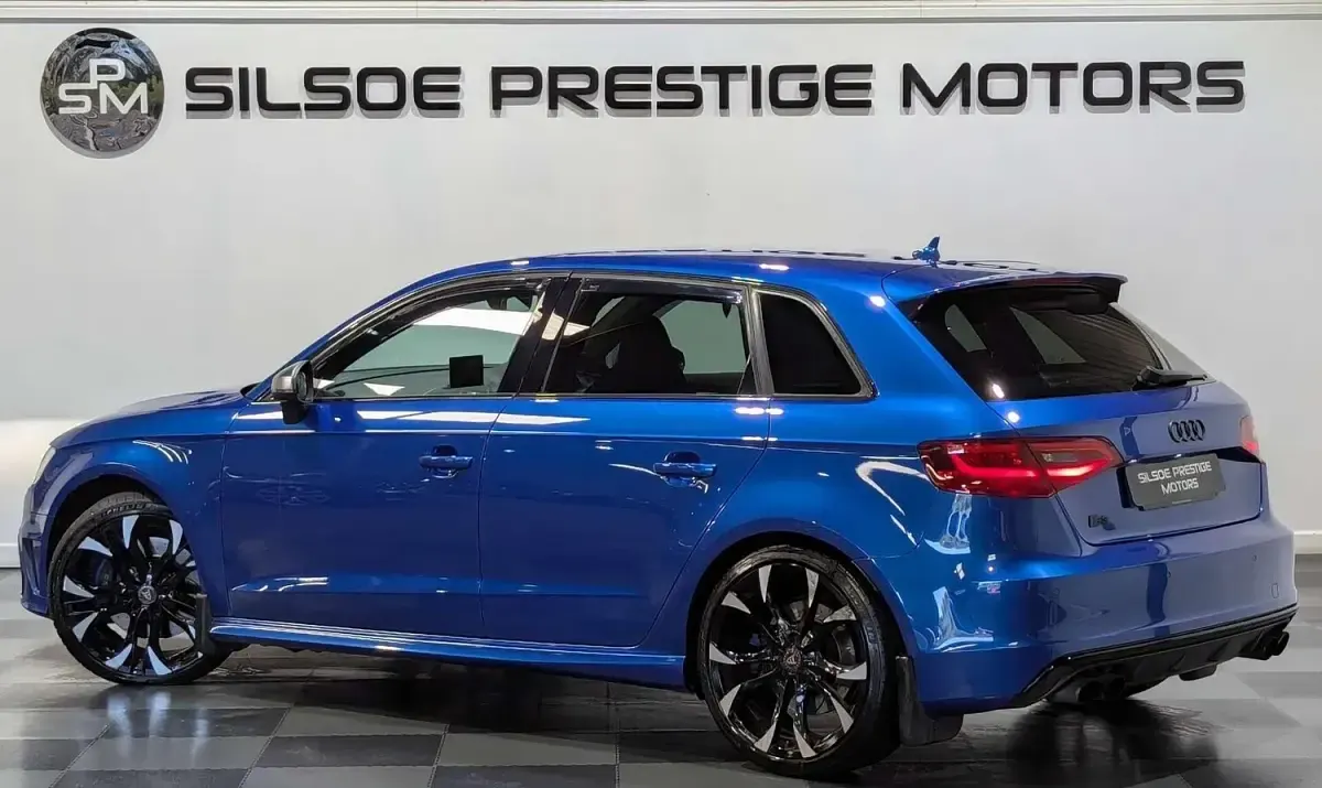 Used Audi S3 Sportback Sport 300 HP (220 kW) 2015 Blue Hatchback