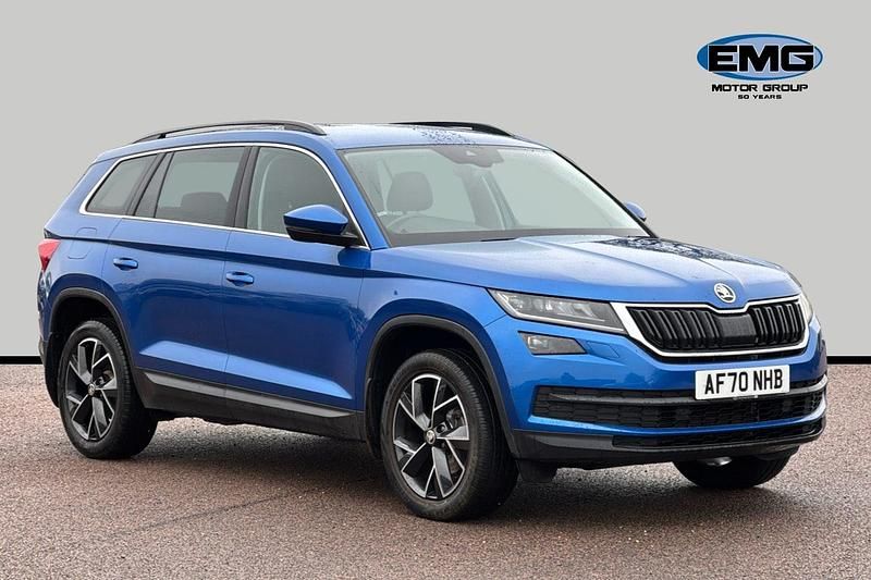 Used Skoda Kodiaq SE L 150 HP (110 kW) 2020 Blue SUV