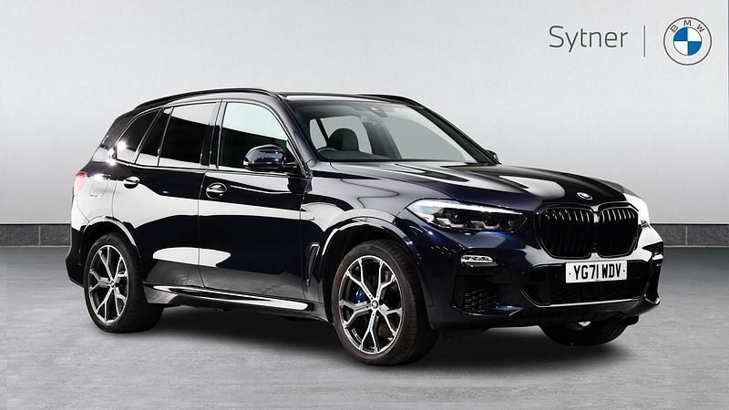 Used BMW X5 M Sport 389 HP (286 kW) 2021 Black SUV