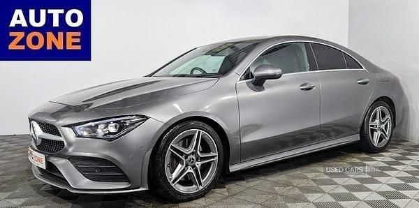 Grey Used 2021 Mercedes CLA220 AMG Line Premium Sedan | £21,995 (A bit pricey) - Image 1/3