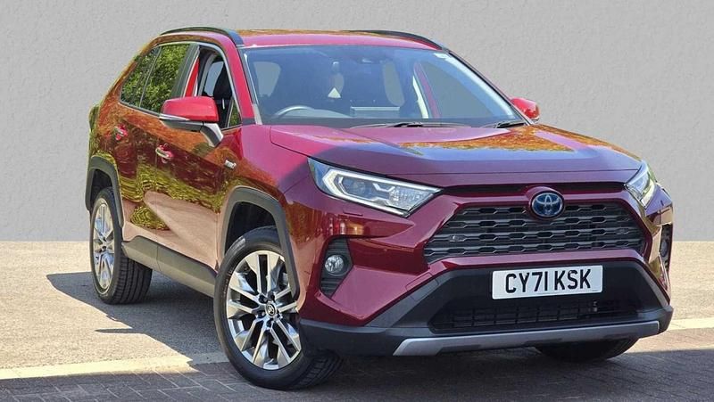 Red Used 2022 Toyota RAV4 Hybrid SUV | £27,760 (Super price) - Image 1/3