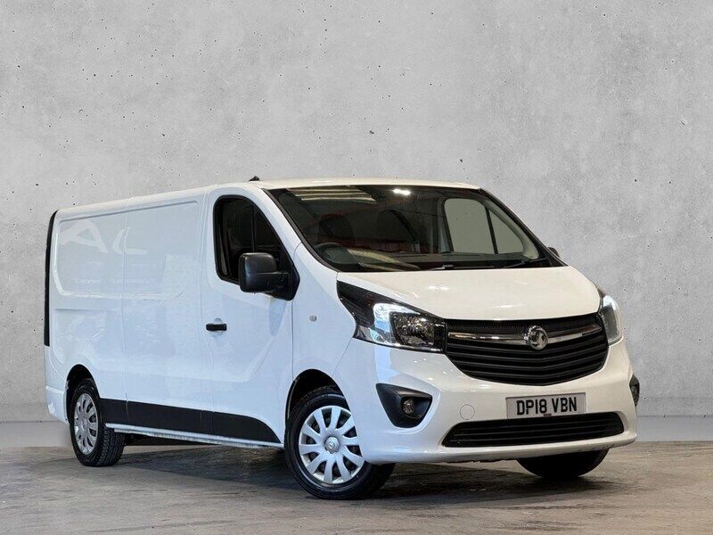 White Used 2018 Vauxhall Vivaro Sportive Van | £8,950 (Good price) - Image 1/4