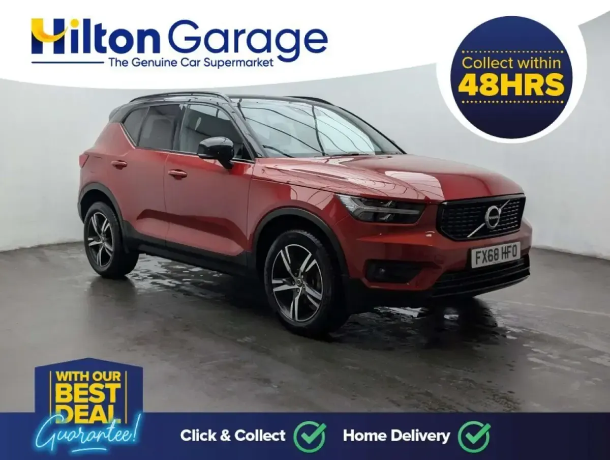 Begagnad Volvo XC40 R-Design 156 HK (114 kW) 2018 Röd SUV