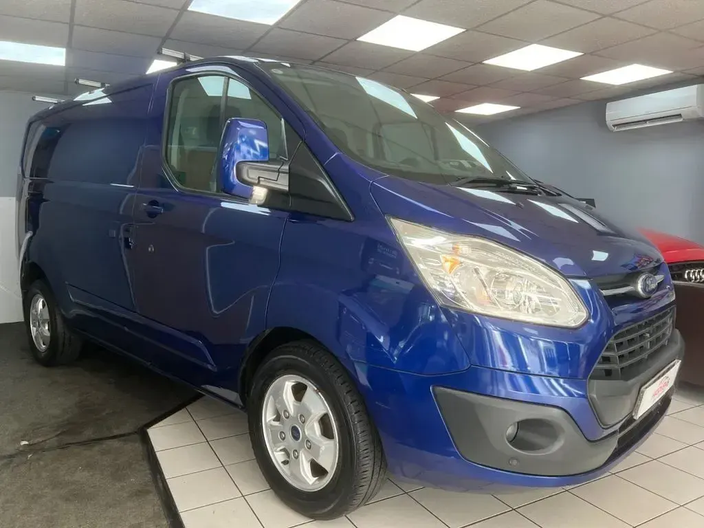Used Ford Transit Custom Limited 130 HP (95 kW) 2016 Blue Van