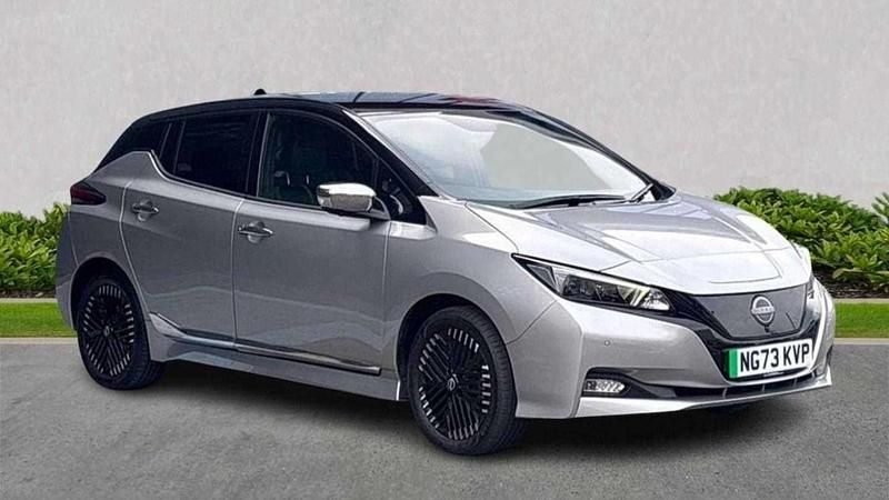 Silver Used 2023 Nissan Leaf Tekna Hatchback | £12,821 (A bit pricey) - Image 1/4