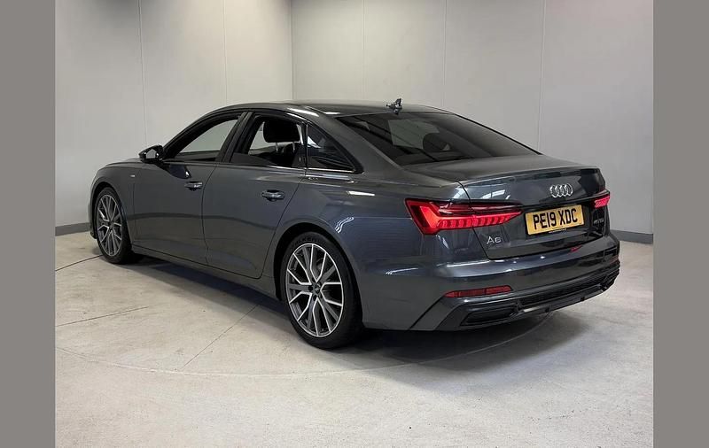 Used Audi A6 Black Edition 200 HP (147 kW) 2019 Grey Sedan