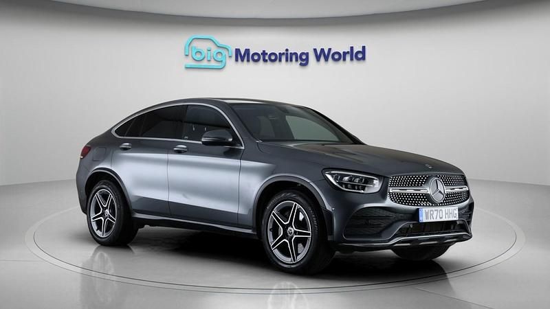 Used Mercedes GLC300 AMG line 2020 Grey Coupe
