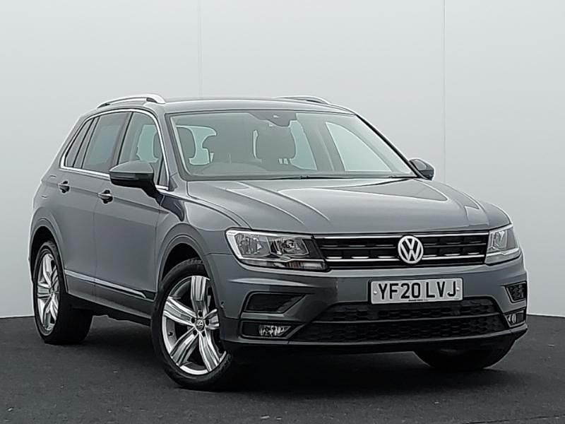 Grey Used 2020 VW Tiguan Match SUV | £18,498 (Super price) - Image 1/4