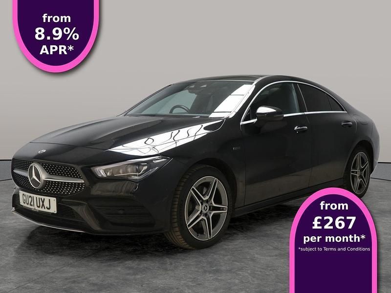 Black Used 2021 Mercedes CLA250e AMG Line Premium Plus Sedan | £19,069 (Fair price) - Image 1/3
