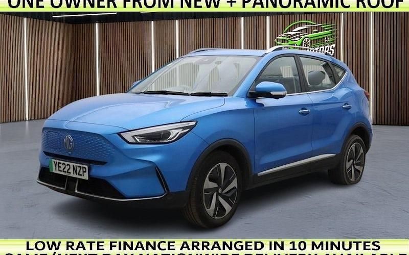 Used MG ZS Trophy Connect 130 kW (177 HP) 2022 Blue SUV