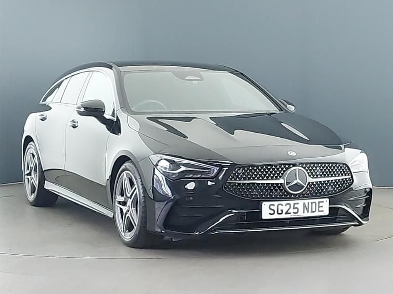 Black Used 2025 Mercedes CLA200 Executive Estate | £30,498 (Expensive) - Image 1/4