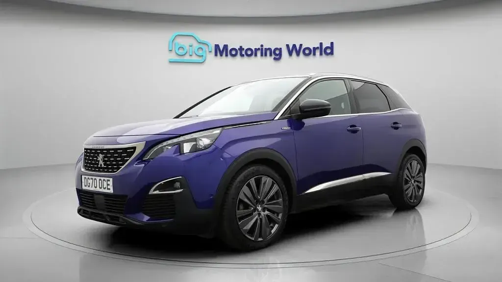 Used Peugeot 3008 Premium 130 HP (95 kW) 2020 Blue SUV