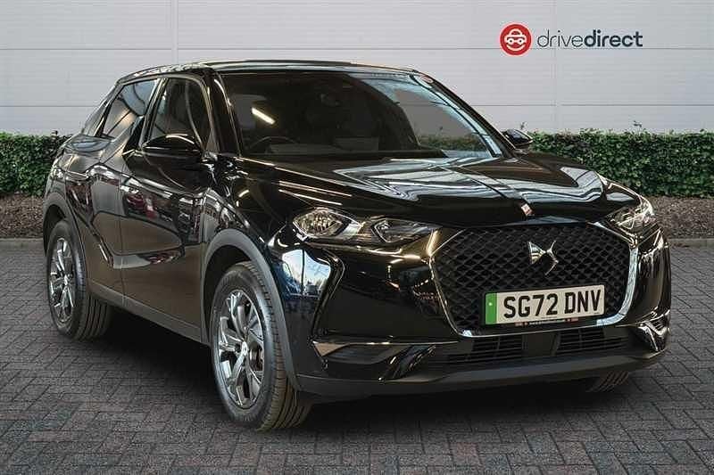 Metallic perla nera black Used 2022 DS Automobiles DS3 Crossback E-Tense Bastille SUV | £11,400 (Fair price) - Image 1/4