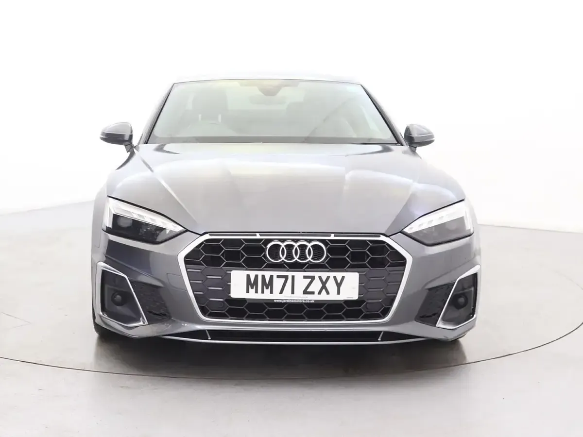 Used Audi A5 S-Line 163 HP (119 kW) 2022 Grey Coupe