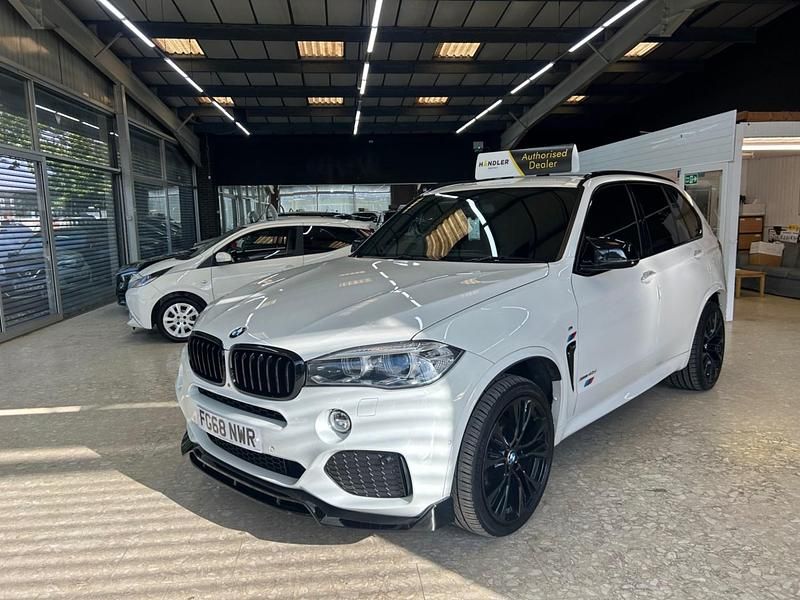 White Used 2018 BMW X5 M Sport SUV | £26,991 (Fair price) - Image 1/4