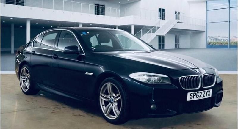 Black Used 2012 BMW 520 M Sport Sedan | £5,995 (Fair price) - Image 1/4