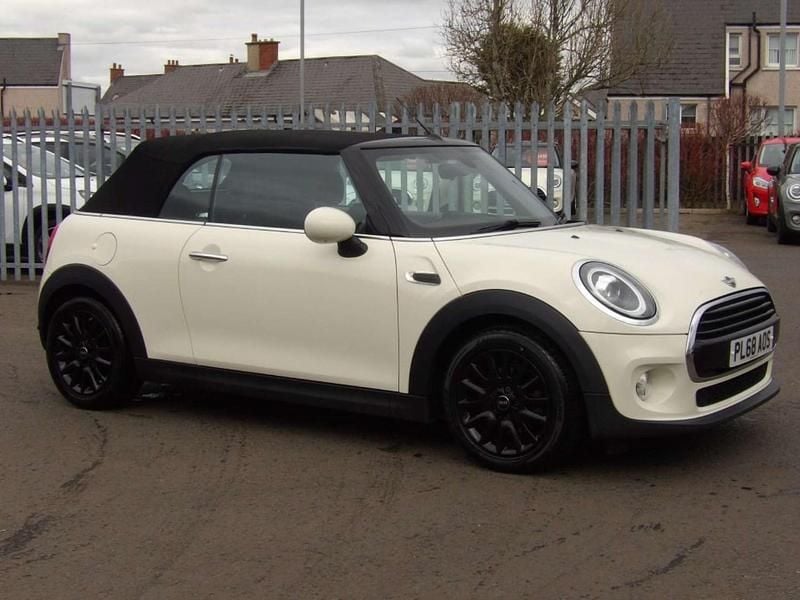 Used Mini Cooper Cabriolet Classic 2018 White Cabriolet