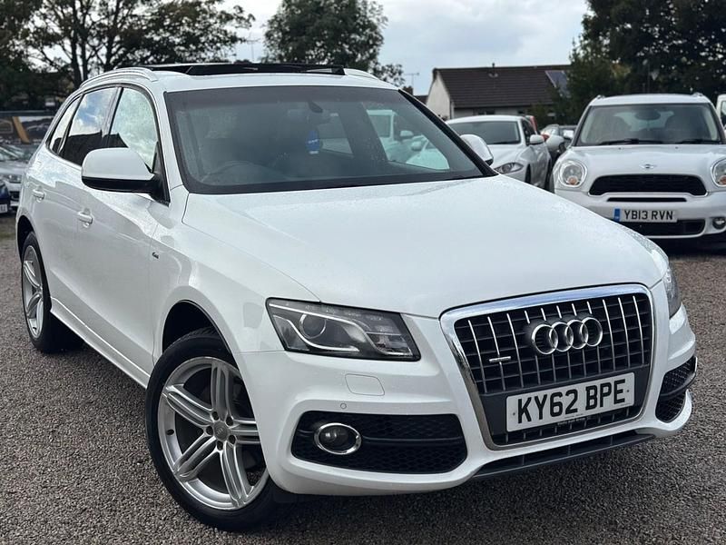 White Used 2012 Audi Q5 S-line plus SUV | £8,995 (A bit pricey) - Image 1/4